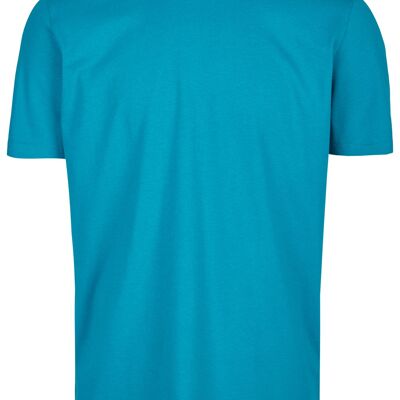 T-shirt bio basique col rond (homme) Nr.3 GOTS (pétrole)