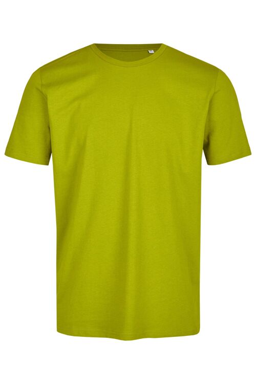 Basic Bio T-Shirt Rundhals (men) Nr.3 GOTS (Farngrün)