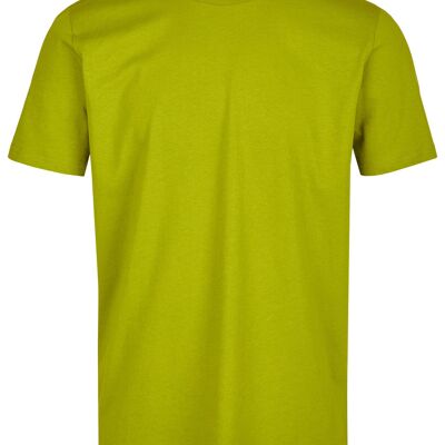 T-shirt bio basique col rond (homme) Nr.3 GOTS (vert fougère)
