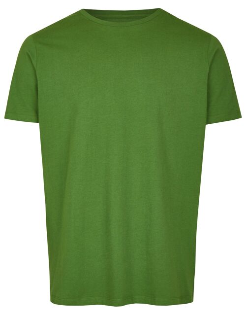 Basic Bio T-Shirt Rundhals (men) Nr.3 GOTS (Grün)