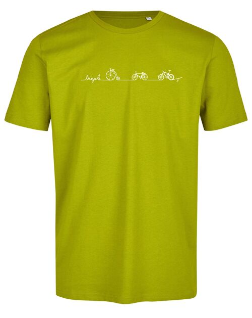 Basic Bio T-Shirt (men) Nr.3 Bicycle Line (Farngrün)