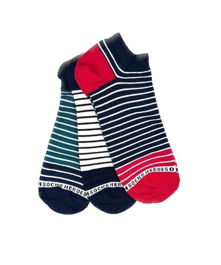 Steven Summer Paquete de 3 calcetines tobilleros