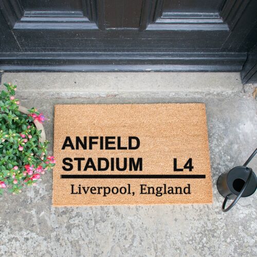 Anfield Stadium Football Doormat