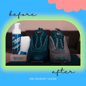 Squeaky Clean – Kit de nettoyage de chaussures haut de gamme 4