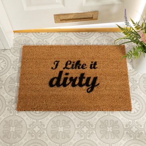 I Like It Dirty Doormat