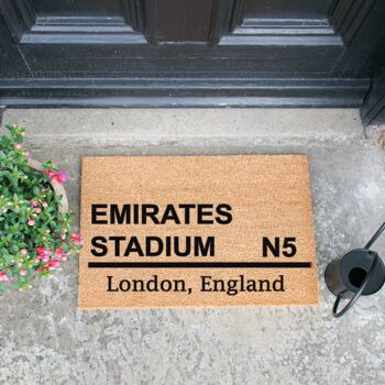 Paillasson de football Emirates Stadium 1