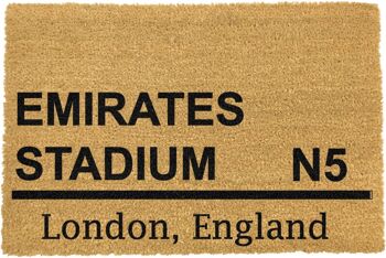 Paillasson de football Emirates Stadium 2