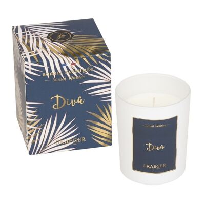 Gift Candle - Diva - Made in France, Vegetable wax