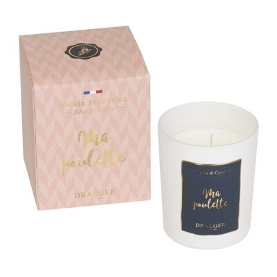Gift Candle - Ma poulette - Made in France, Vegetable wax