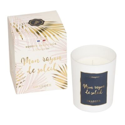 Gift Candle - Mon Rayon de Soleil - Made in France, Vegetable wax