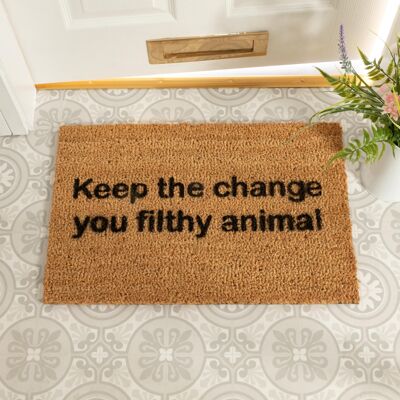 Keep The Change Doormat