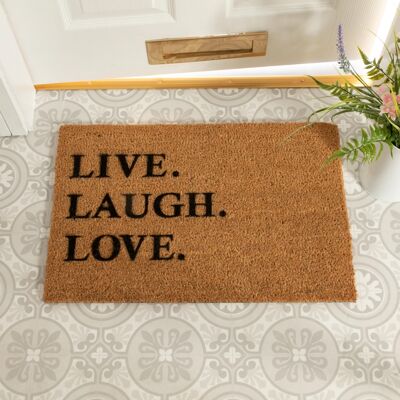 Live Laugh Love Doormat