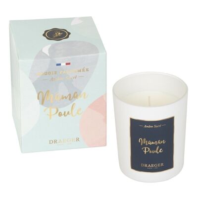 Gift Candle - Maman Poule - Made in France, Vegetable wax