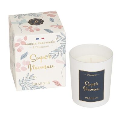 Gift Candle - Super Nounou - Made in France, Vegetable wax