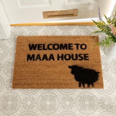 Willkommen bei Maaa House Fußmatte