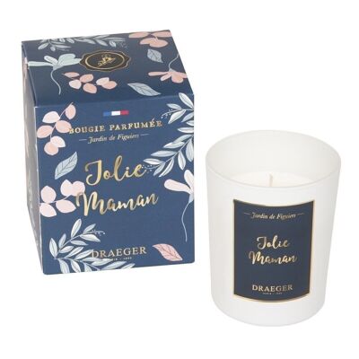 Gift Candle - Jolie Mamie - Made in France, Vegetable wax