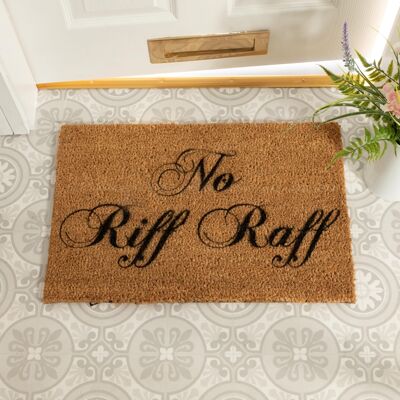 No Riff Raff Doormat