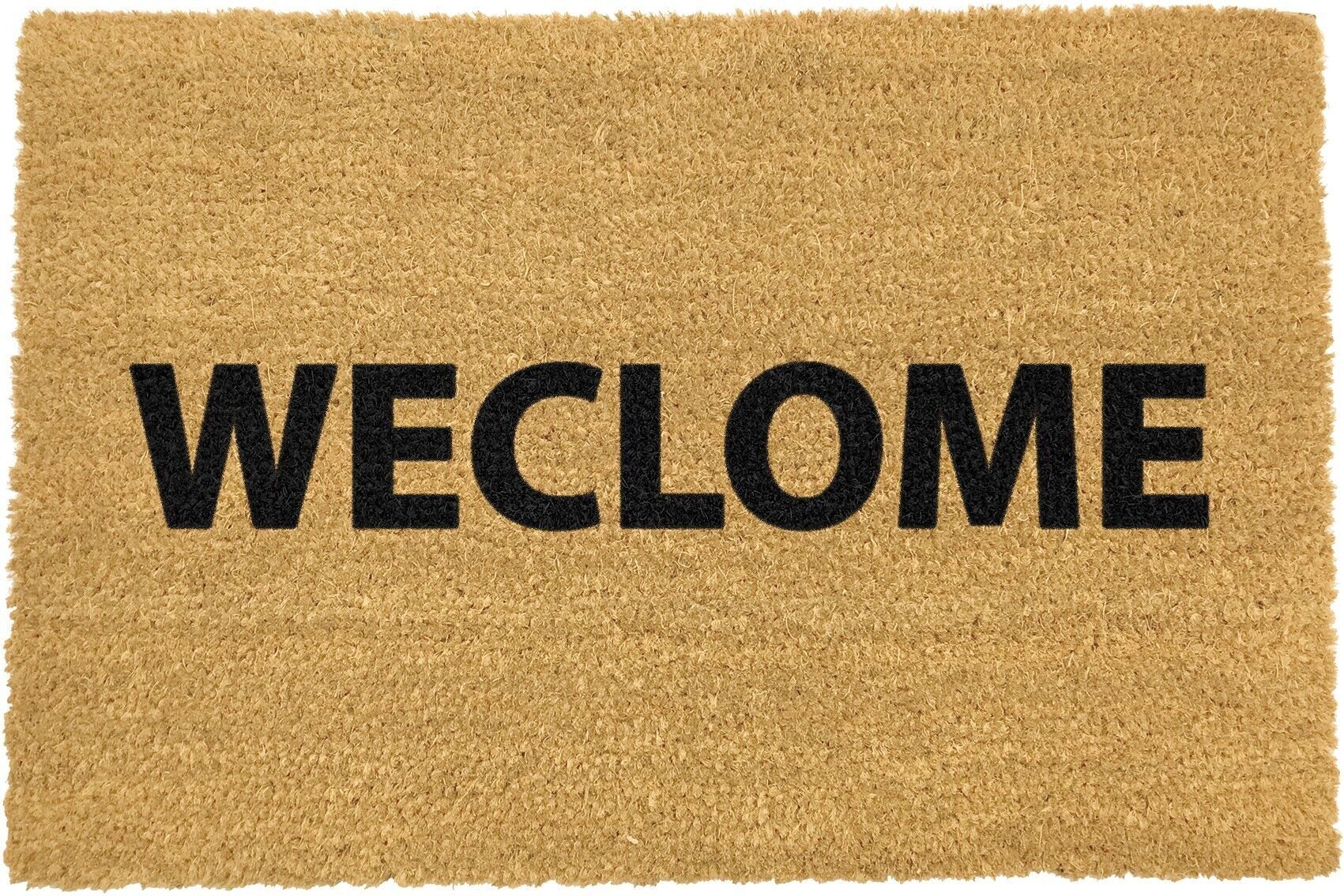 Weclome divertente zerbino