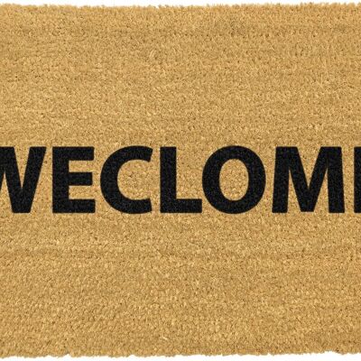 Weclome funny doormat