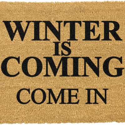 Winter Is Coming Doormat