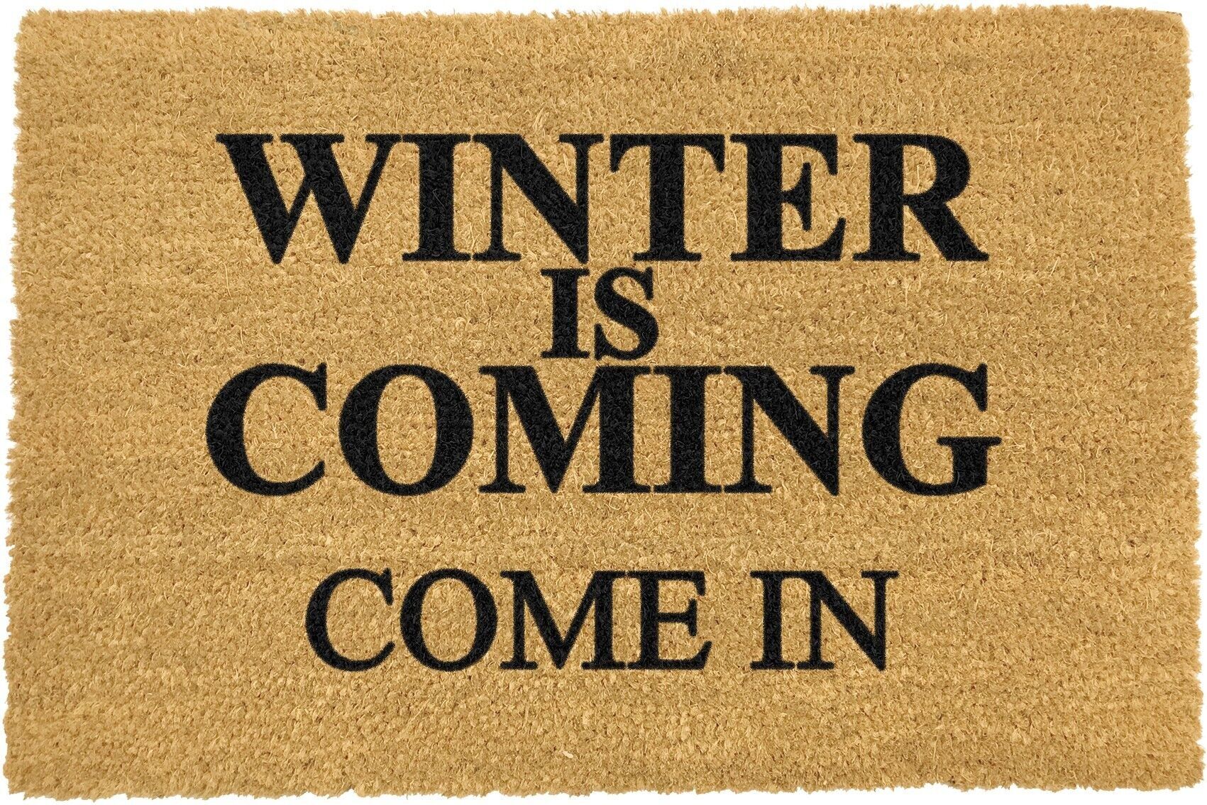 Se acerca el invierno cita del felpudo de Game of Thrones