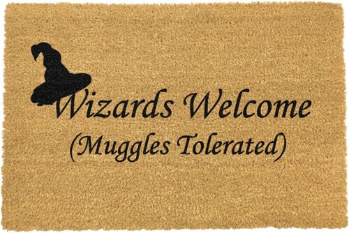 Wizards Welcome , Muggles Tolerated Doormat