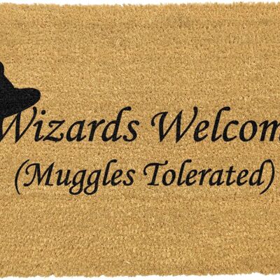 Wizards Welcome , Muggles Tolerated Doormat