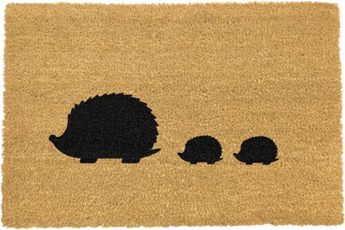 Hedgehog Family Doormat