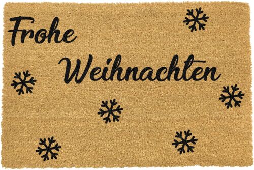 Frohe weihnachten fußmatten