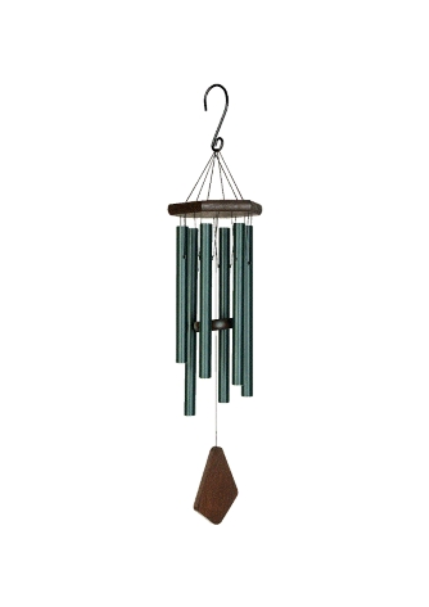 Carillon éolien, Première Grande Tunes, Mélodie de la nature, PG24FG, Vert forêt, env. 60 cm
