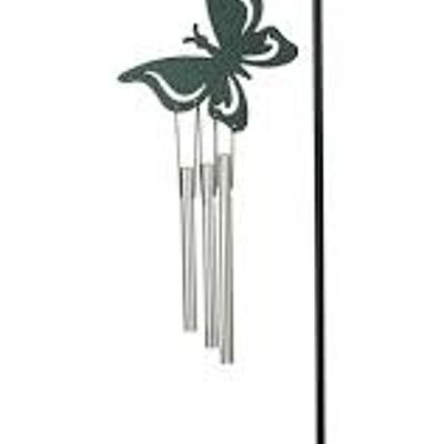 Musical Ornament Stake Chimes Butterfly