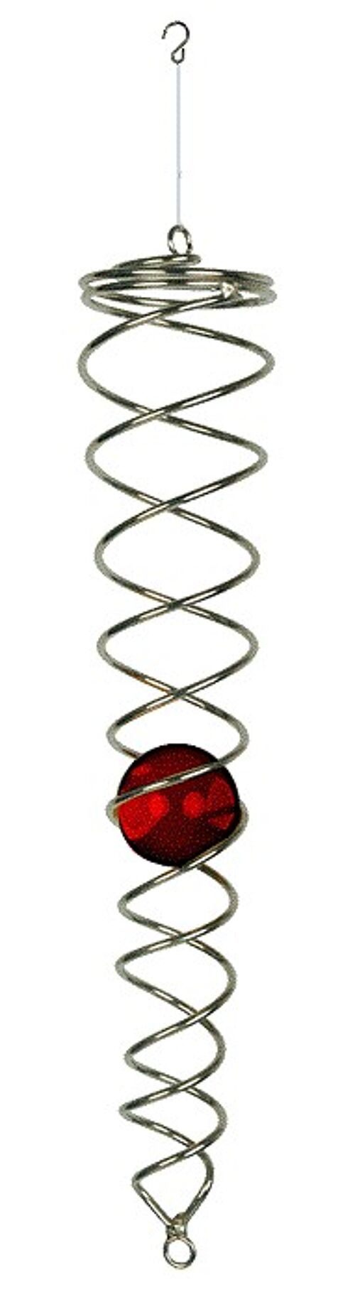 Windspinner Twister Vortex, CV12CLRD, 30cm, Kogel Crystal Red