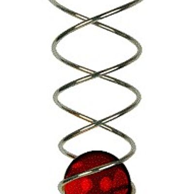 Windspinner Twister Vortex, CV12CLRD, 30 cm, Kogel Crystal Red
