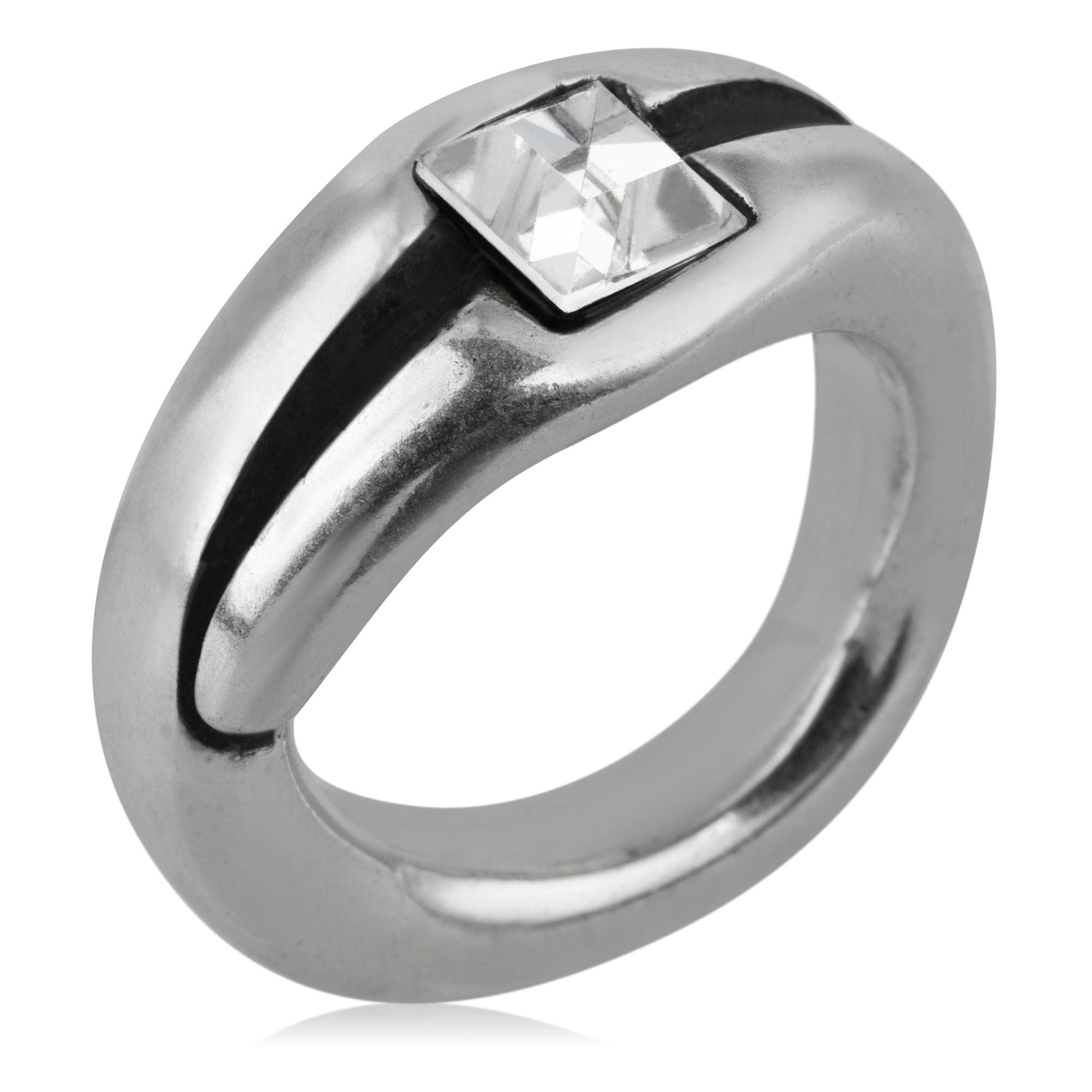 Ring Swarovski Silver size 55 EU in Other - 21702893