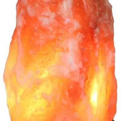 Himalaya Salt Crystal Rock 7-10kg houten voet