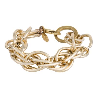 Goldenes mehrgliedriges Dart-Kettenarmband