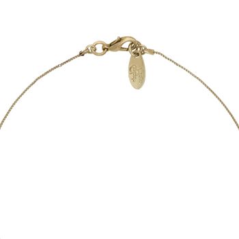 Swarovski Leaf Choker en plaqué or 4