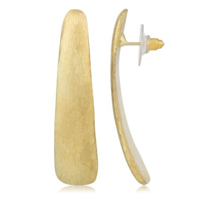 Gloria Mago "Road" gold earrings in gold