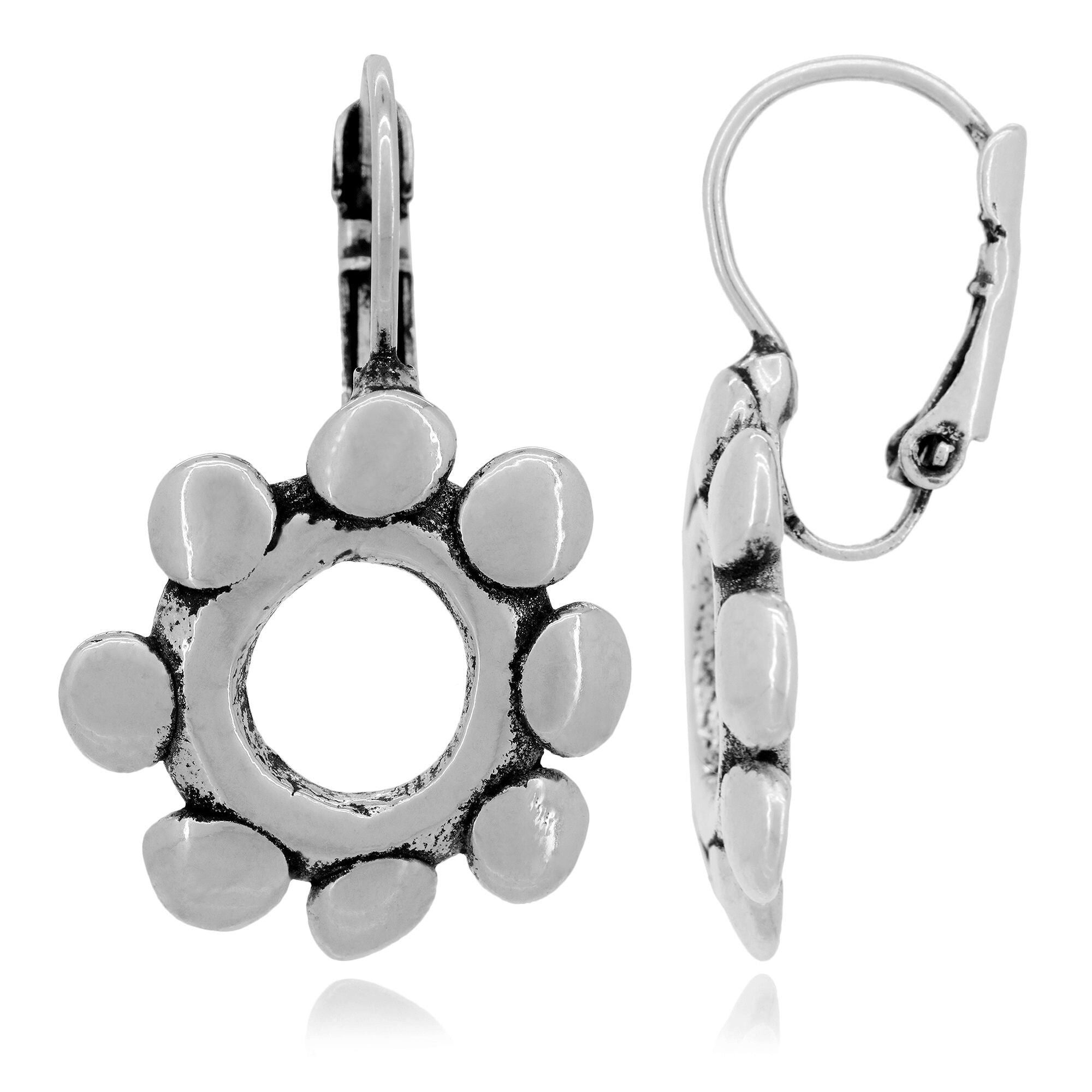 Orecchino d'argento "allround" argento