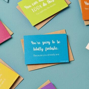 Ensemble de cartes d'encouragement 5