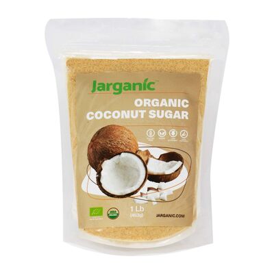 Azúcar de coco orgánico 1 libra / 16 oz