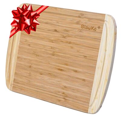 Large Bamboo Cutting Board Serving Tray 37x29cm