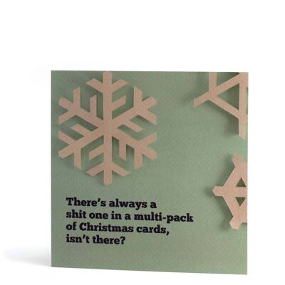 Multipack Disappointment Christmas Card