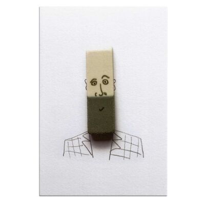 Eraser Head Postcard