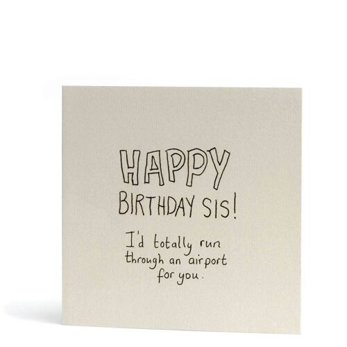 Birthday Sis Greeting Card