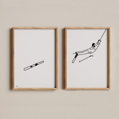 Posters - Skiing