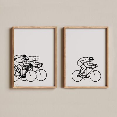 Poster - Radfahren