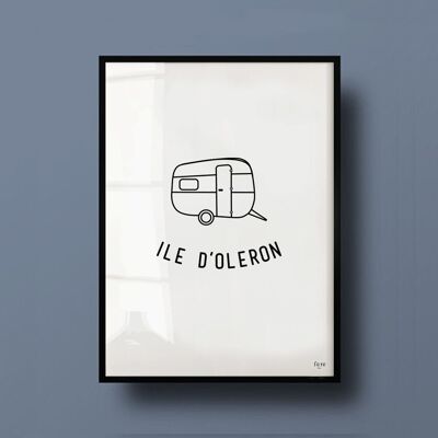 Poster Francia, Ile d'Oléron