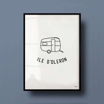 Affiche France, Ile d'Oléron 1