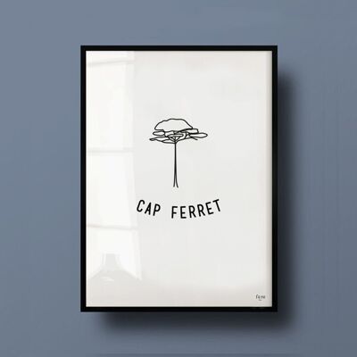 Plakat Frankreich, Cap Ferret